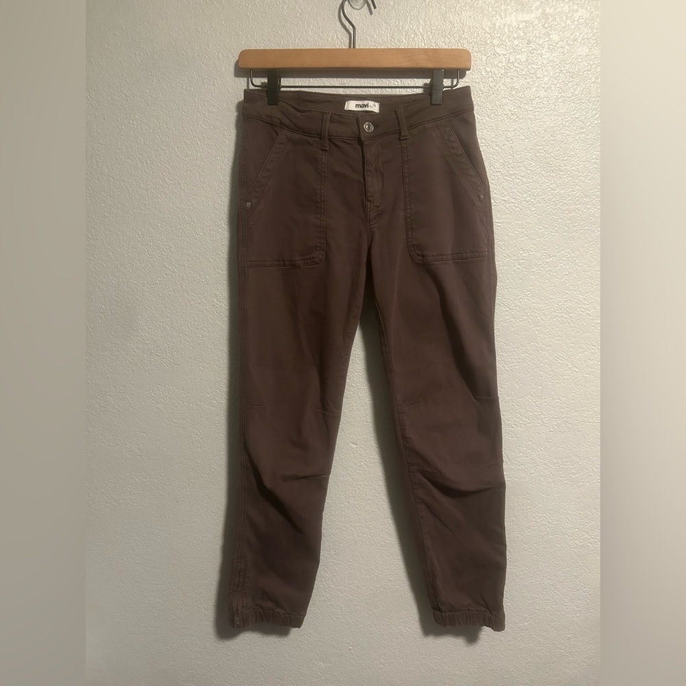 Mavi ivy mid rise slim cargo pants